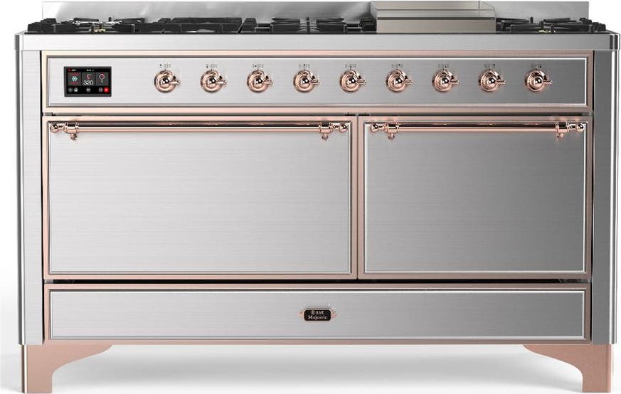 Stainless Steel With Copper Trim, Liquid Propane
