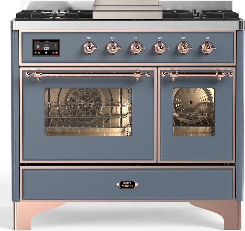 Blue Grey With Copper Trim, Liquid Propane