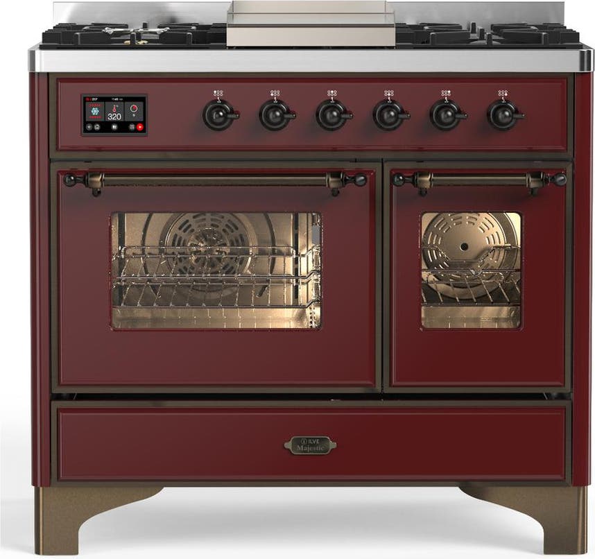 Burgundy With Burnished Trim, Liquid Propane