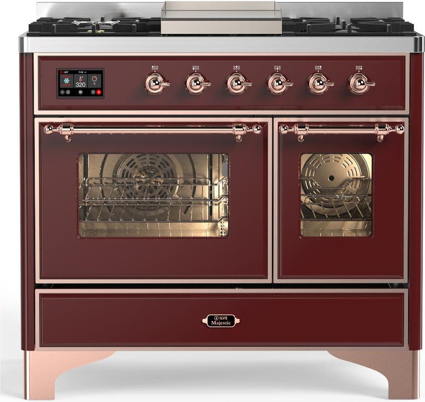Burgundy With Copper Trim, Liquid Propane