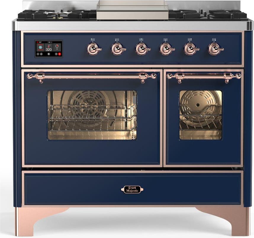 Midnight Blue With Copper Trim, Liquid Propane