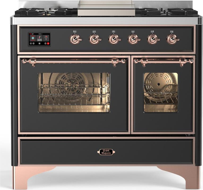 Matte Graphite With Copper Trim, Natural Gas