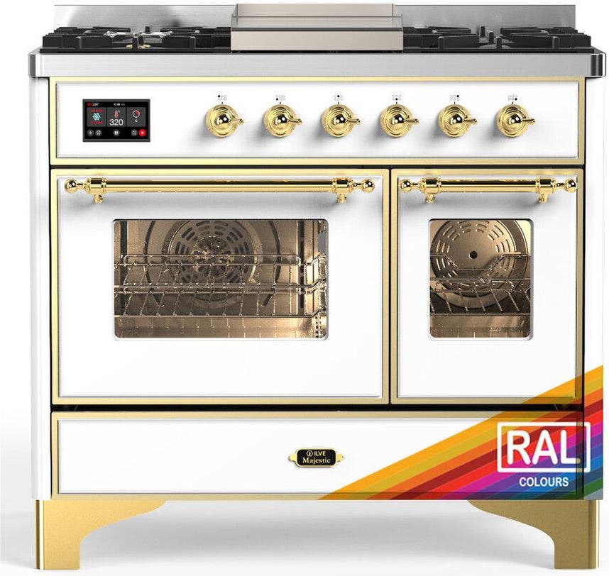Ral With Brass Trim, Natural Gas
