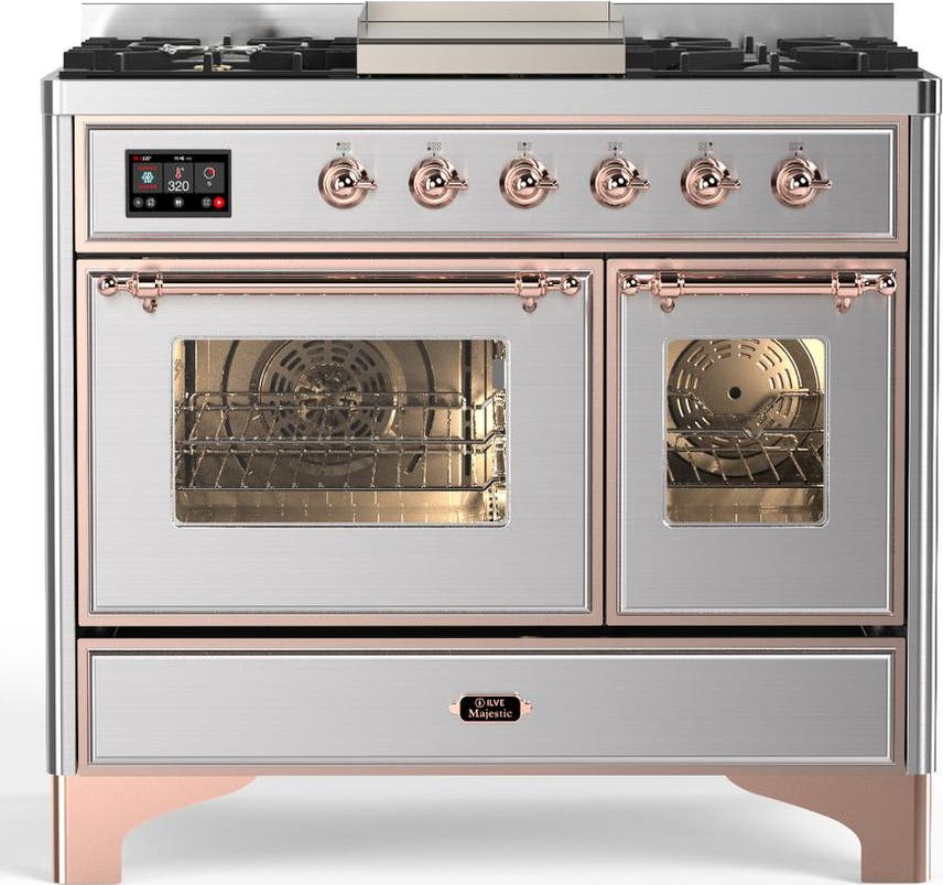 Stainless Steel With Copper Trim, Liquid Propane