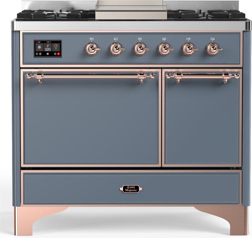 Blue Grey With Copper Trim, Liquid Propane