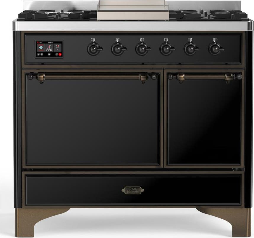 Glossy Black With Burnished Trim, Liquid Propane