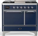 ILVE UMD40F Majestic III 40 inch Dual Fuel Range with 6 Burners, Griddle