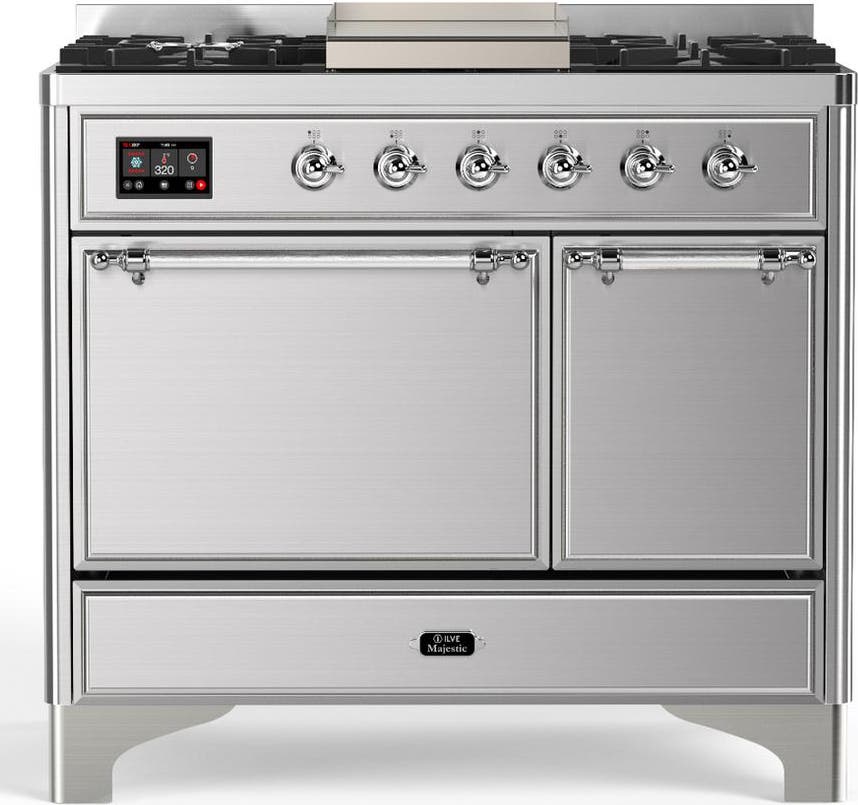 Stainless Steel With Chrome Trim, Liquid Propane