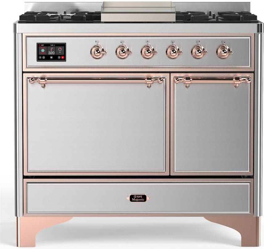 Stainless Steel With Copper Trim, Liquid Propane