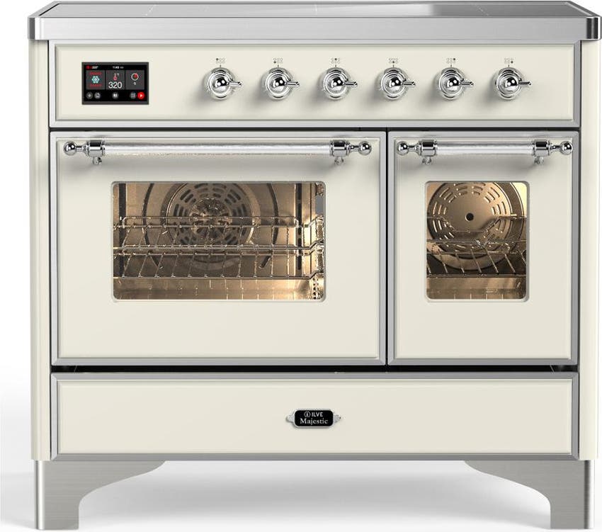 Antique White With Chrome Trim