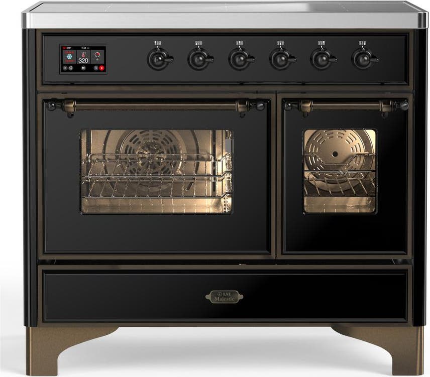 Glossy Black With Burnished Trim
