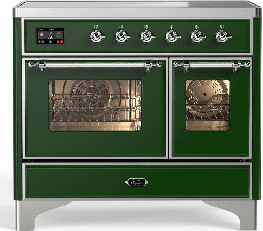 Emerald Green With Chrome Trim