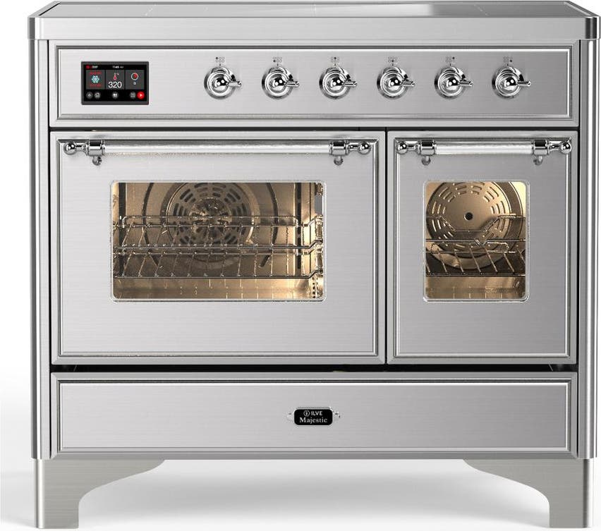 Stainless Steel With Chrome Trim