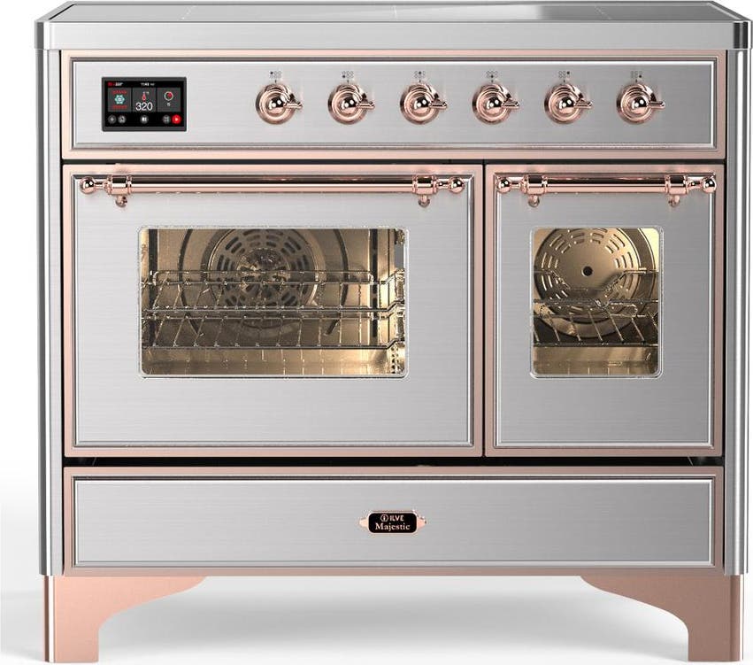 Stainless Steel With Copper Trim