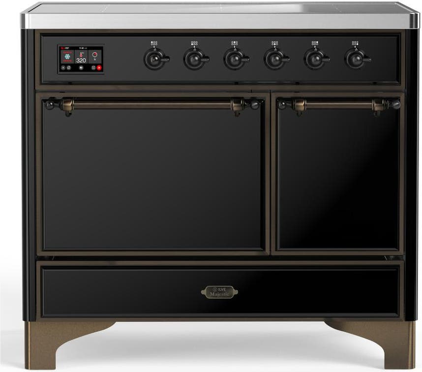 Glossy Black With Burnished Trim