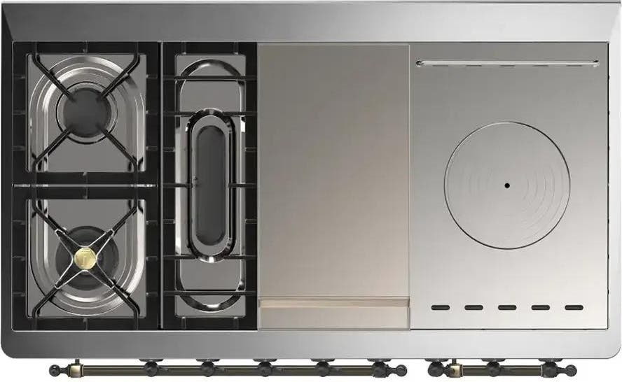 Ilve UM48FSNR3RAB Ral With Burnished Trim, Natural Gas