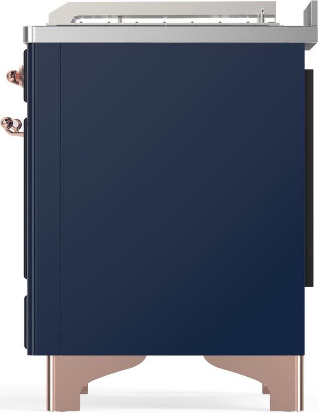 Ilve UM48FSNR3MBP Midnight Blue With Copper Trim, Natural Gas