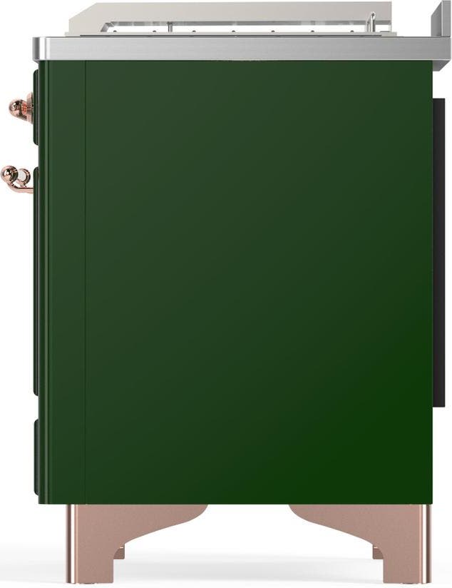 Ilve UM48FSNR3EGP Emerald Green With Copper Trim, Natural Gas