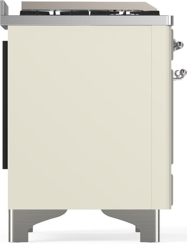 Ilve UM48FSNR3AWC Antique White With Chrome Trim, Natural Gas
