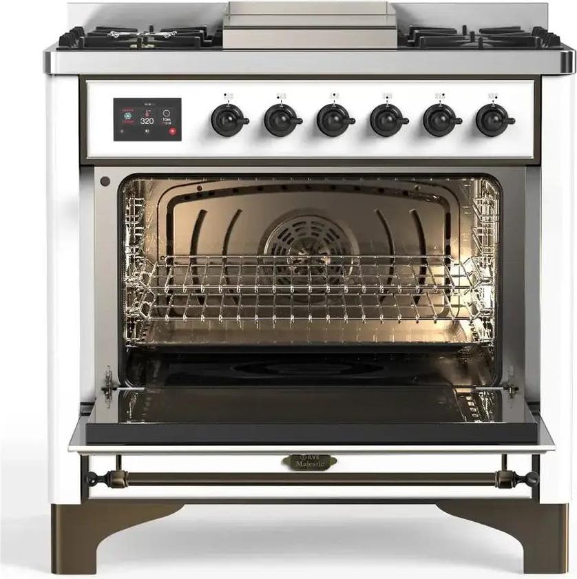 Ilve UM36FNR3RAB Ral With Burnished Trim, Natural Gas