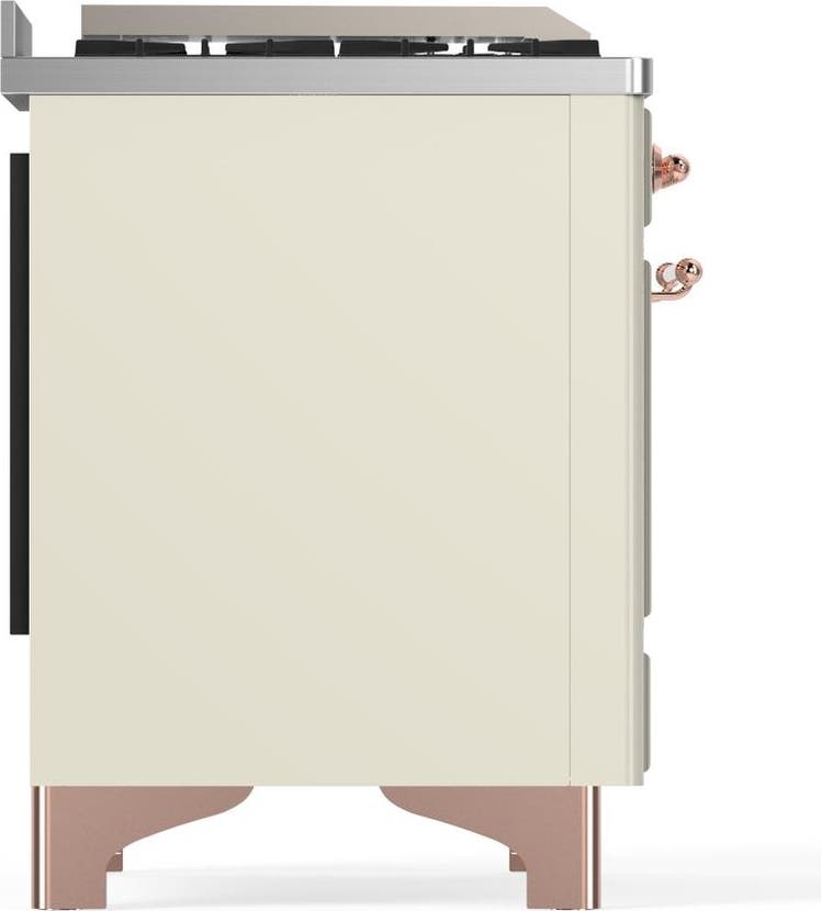 Ilve UM36FNR3AWPLP Antique White With Copper Trim, Liquid Propane
