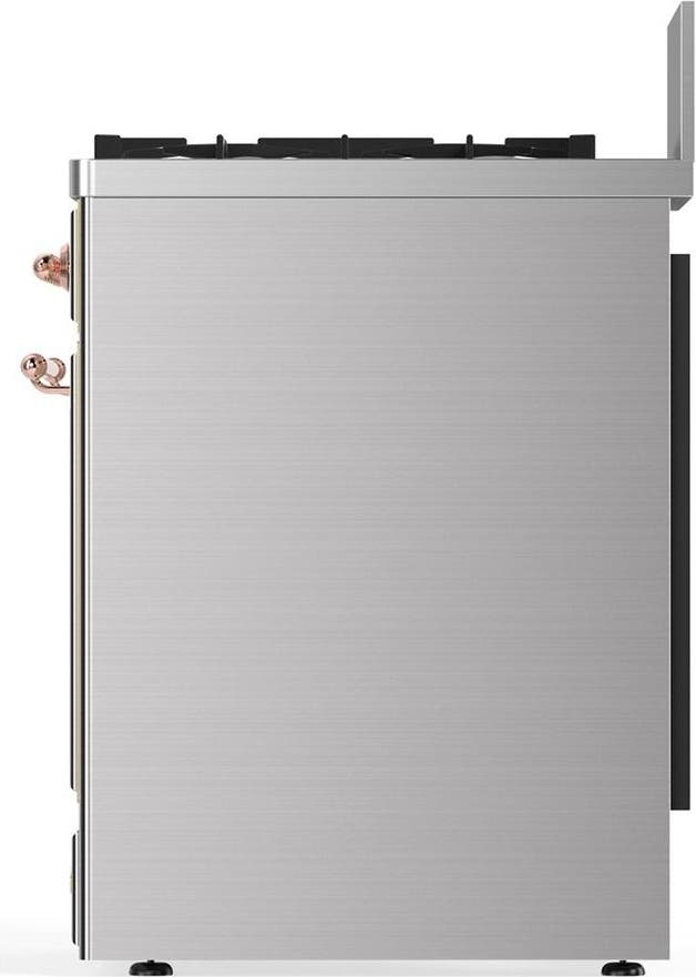 Ilve UM30QNR3SSPLP Stainless Steel With Copper Trim, Liquid Propane