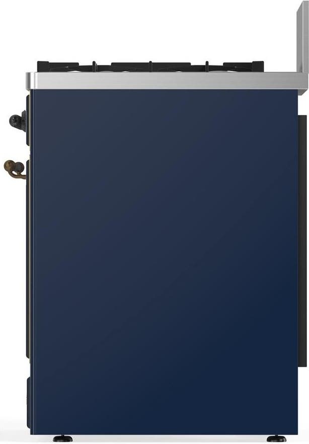 Ilve UM30QNR3MBBLP Midnight Blue With Burnished Trim, Liquid Propane