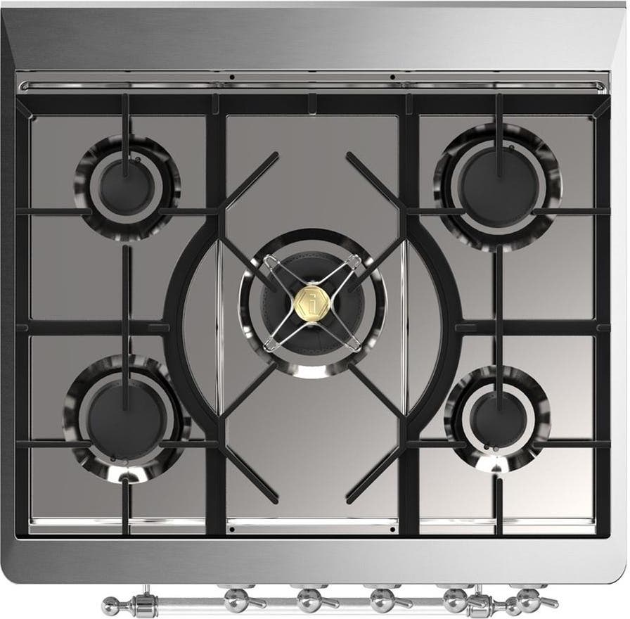 Ilve UM30QNR3EGCLP Emerald Green With Chrome Trim, Liquid Propane