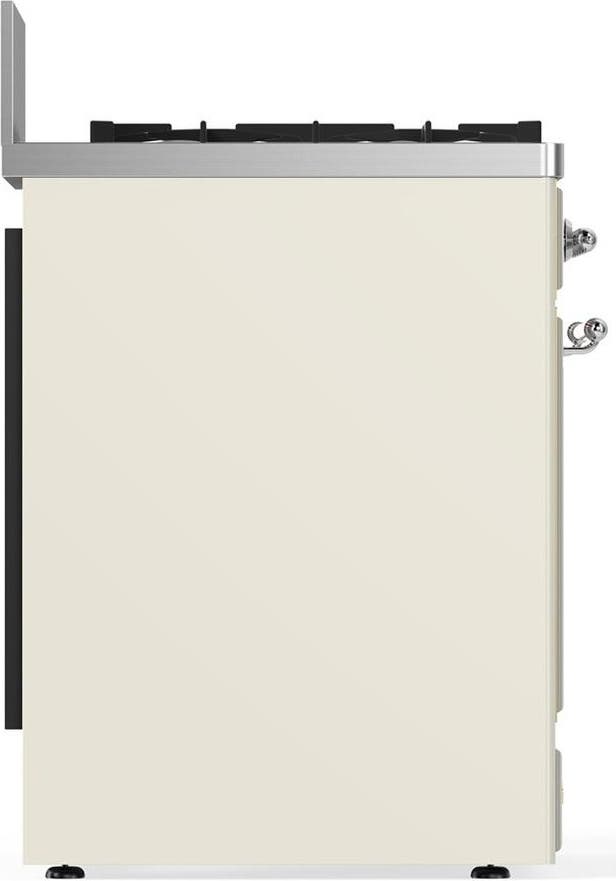 Ilve UM30QNR3AWC Antique White With Chrome Trim, Natural Gas