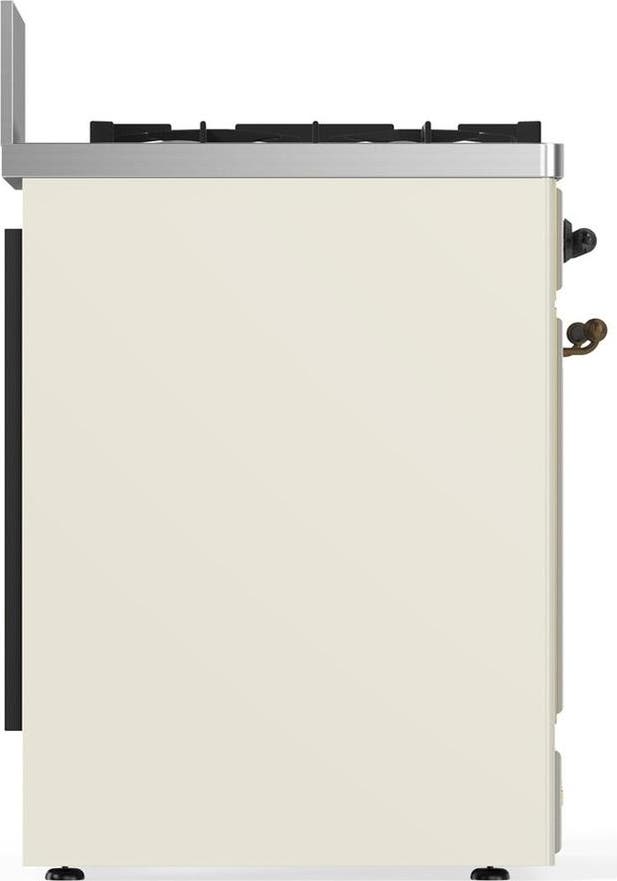 Ilve UM30QNR3AWB Antique White With Burnished Trim, Natural Gas