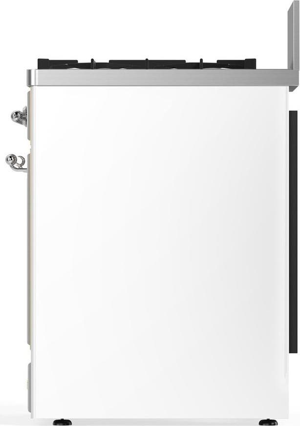 Ilve UM30NR3WHC White With Chrome Trim, Natural Gas