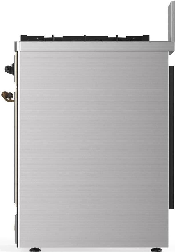 Ilve UM30NR3SSBLP Stainless Steel With Burnished Trim, Liquid Propan...