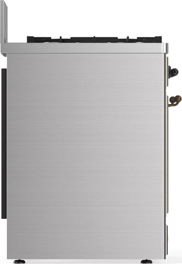 Ilve UM30NR3SSB Stainless Steel With Burnished Trim, Natural Gas