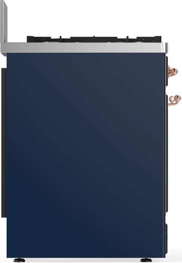 Ilve UM30NR3MBPLP Midnight Blue With Copper Trim, Liquid Propane