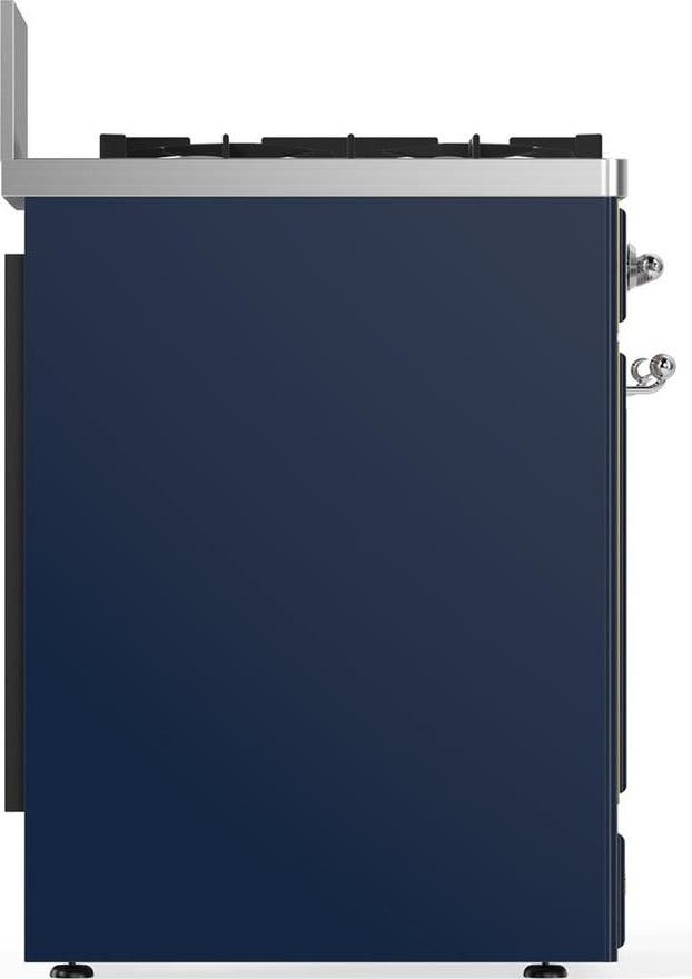 Ilve UM30NR3MBC Midnight Blue With Chrome Trim, Natural Gas
