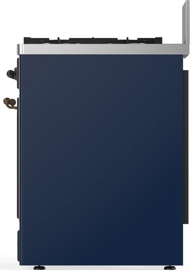 Ilve UM30NR3MBB Midnight Blue With Burnished Trim, Natural Gas