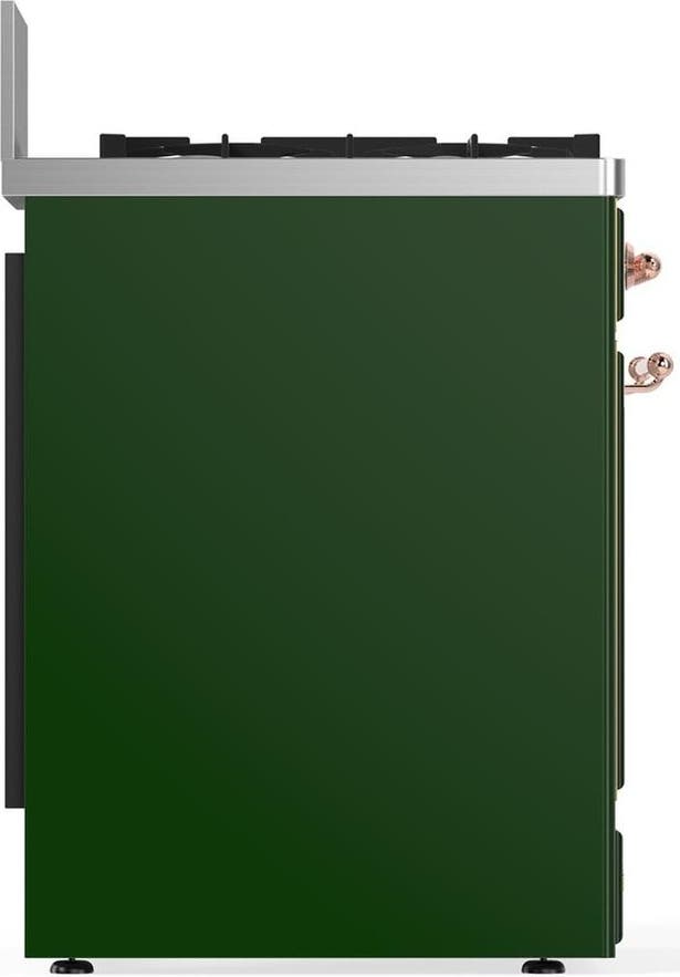 Ilve UM30NR3EGP Emerald Green With Copper Trim, Natural Gas