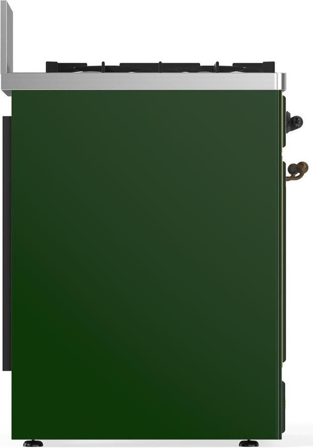 Ilve UM30NR3EGB Emerald Green With Burnished Trim, Natural Gas