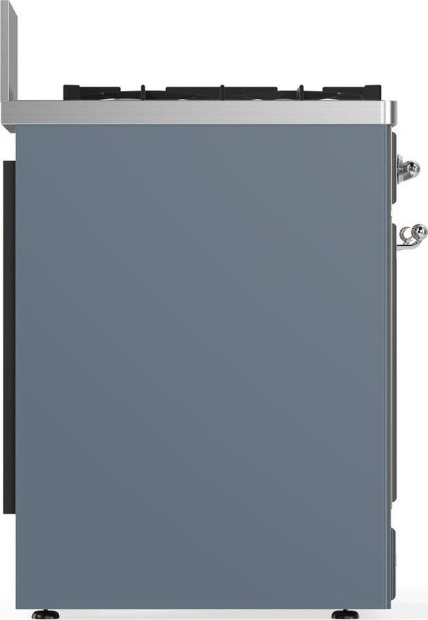 Ilve UM30NR3BGCLP Blue Grey With Chrome Trim, Liquid Propane