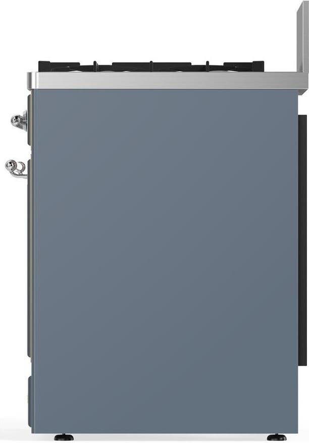 Ilve UM30NR3BGC Blue Grey With Chrome Trim, Natural Gas