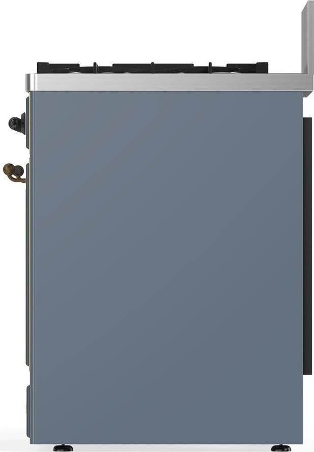 Ilve UM30NR3BGBLP Blue Grey With Burnished Trim, Liquid Propane