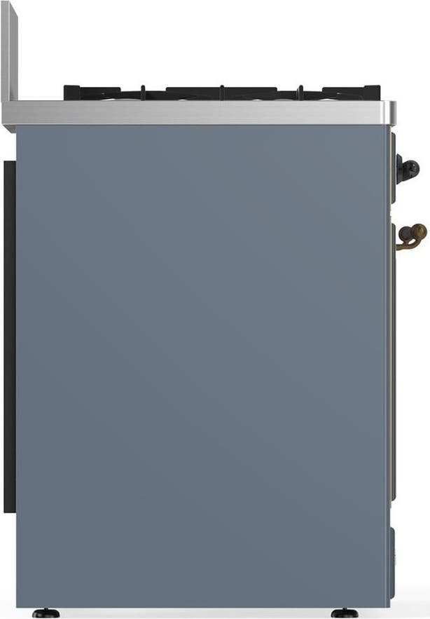 Ilve UM30NR3BGBLP Blue Grey With Burnished Trim, Liquid Propane
