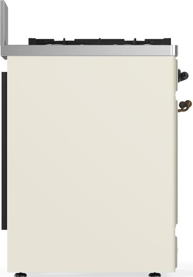 Ilve UM30NR3AWBLP Antique White With Burnished Trim, Liquid Propane