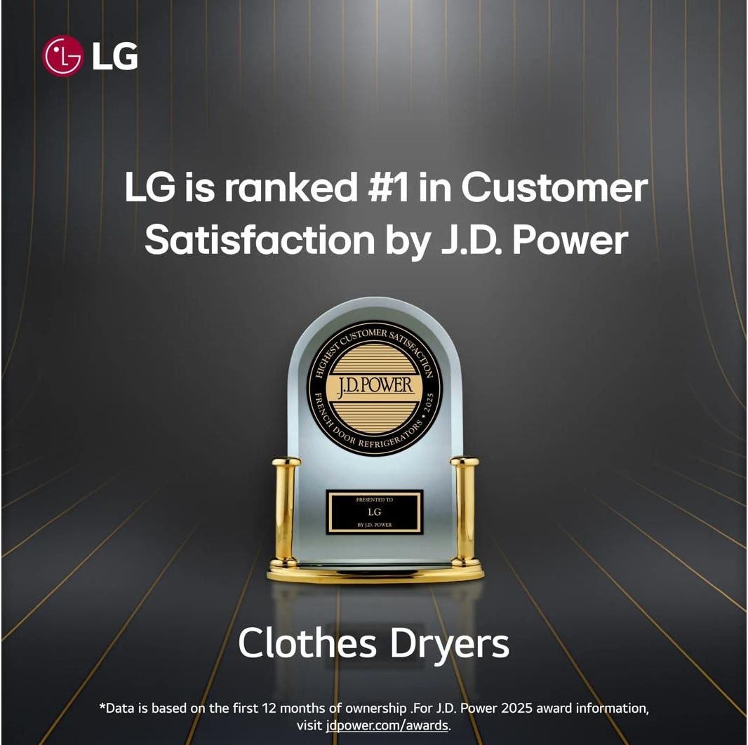 LG DLE7010W White