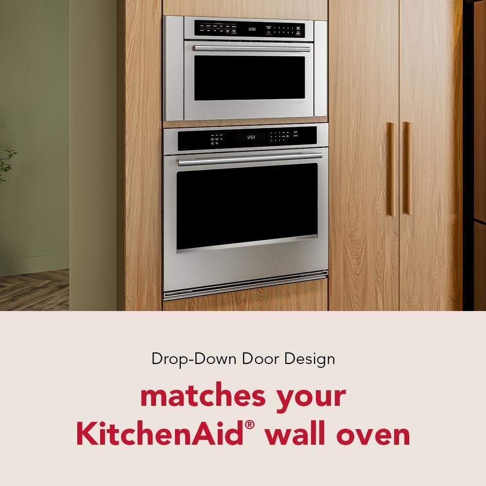 KitchenAid KMBS724SPS 24 Inch Built-In More-In-One Convection
