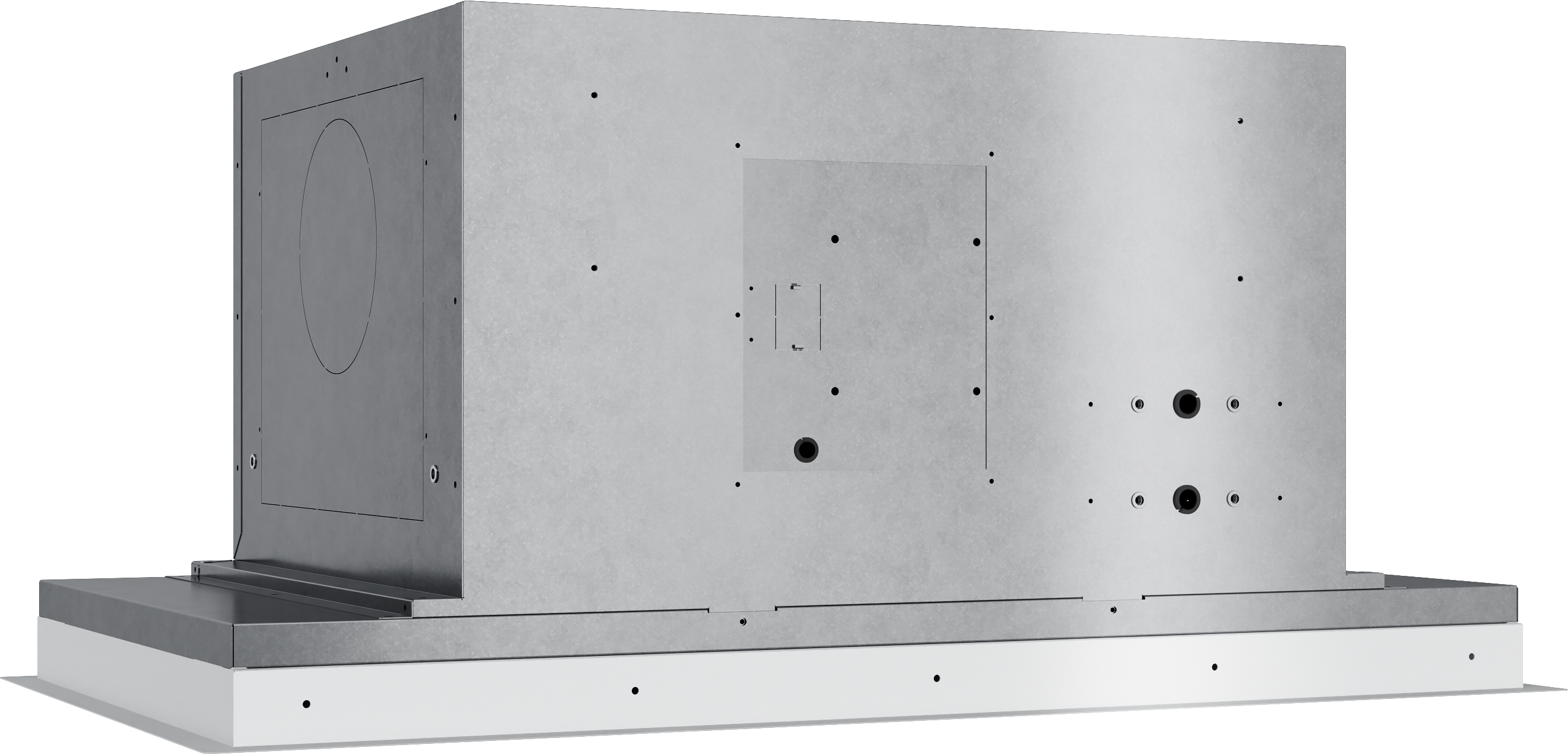 Zephyr DLGE36AWX 36 Inch Lux Glo Island White | Plesser's Appliances