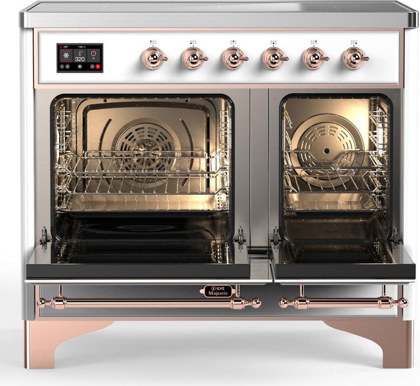 Ilve UMDIB40NR3WHP White With Copper Trim