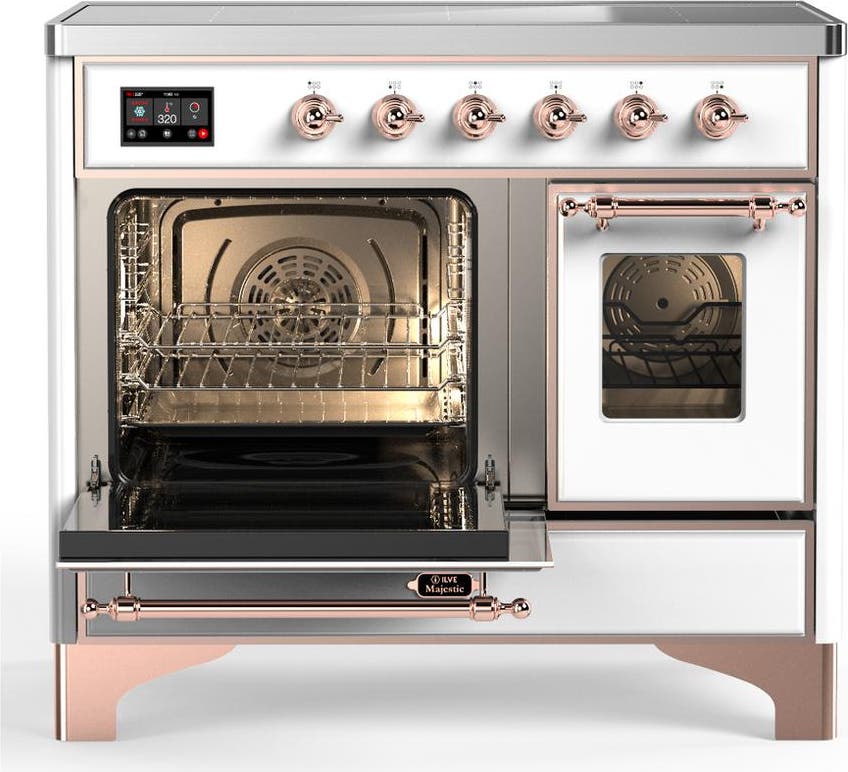 Ilve UMDIB40NR3WHP White With Copper Trim