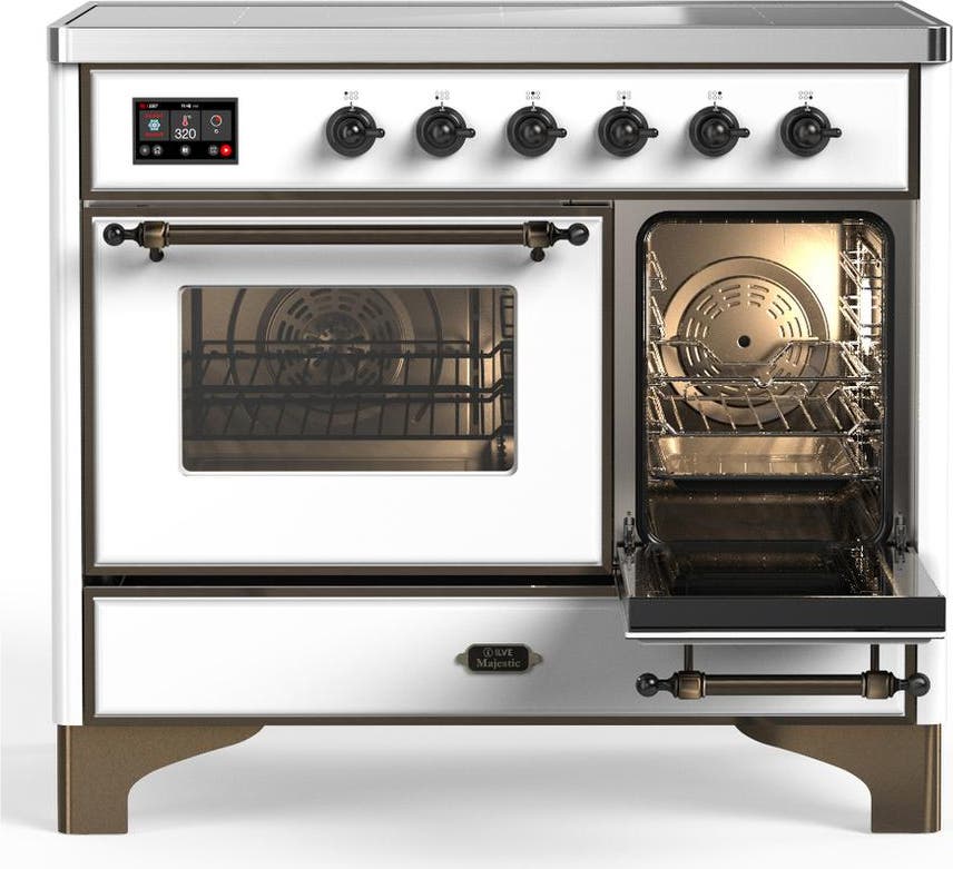 Ilve UMDIB40NR3WHB White With Burnished Trim