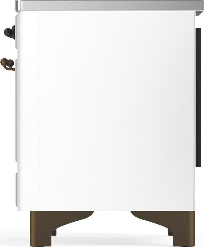 Ilve UMDIB40NR3WHB White With Burnished Trim
